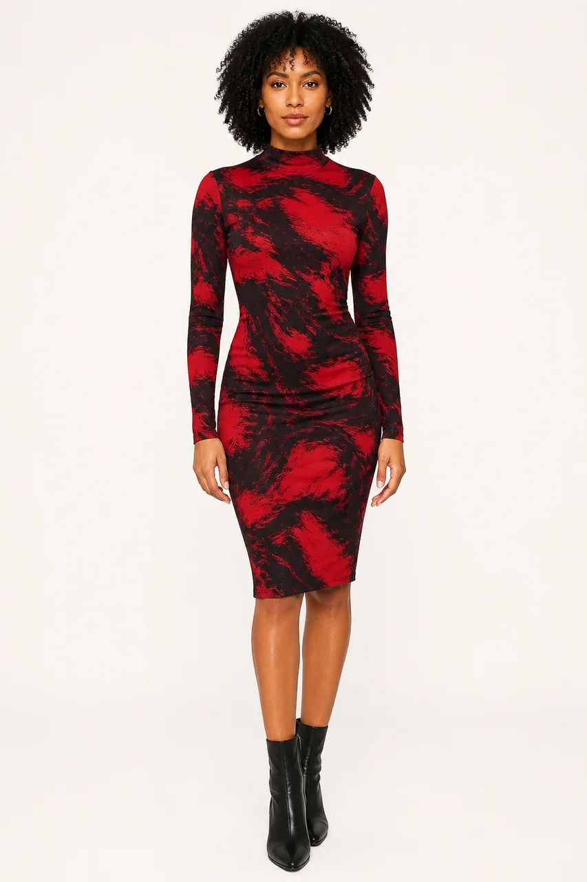 Bodycon Printkleid