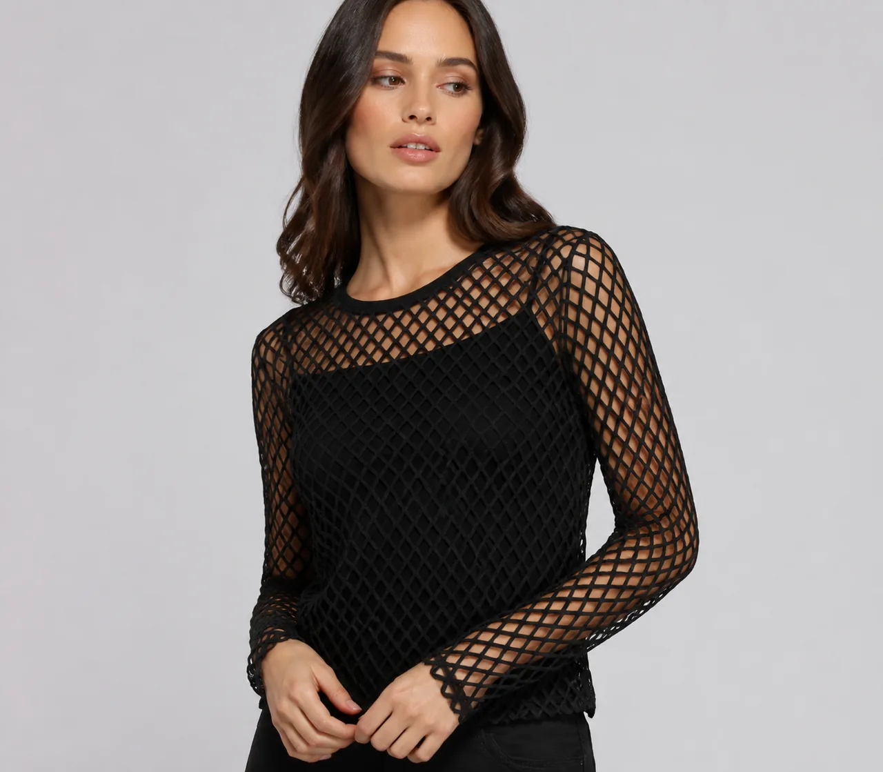 Diamant Netz Top