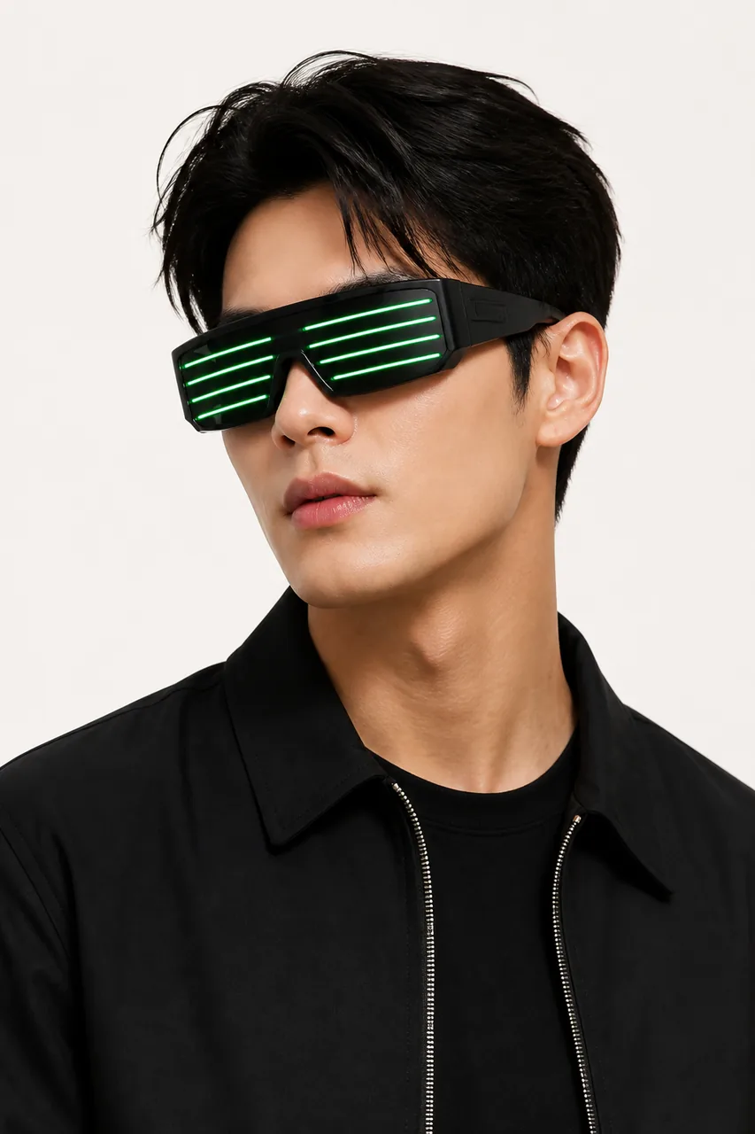 LED Techno Brille